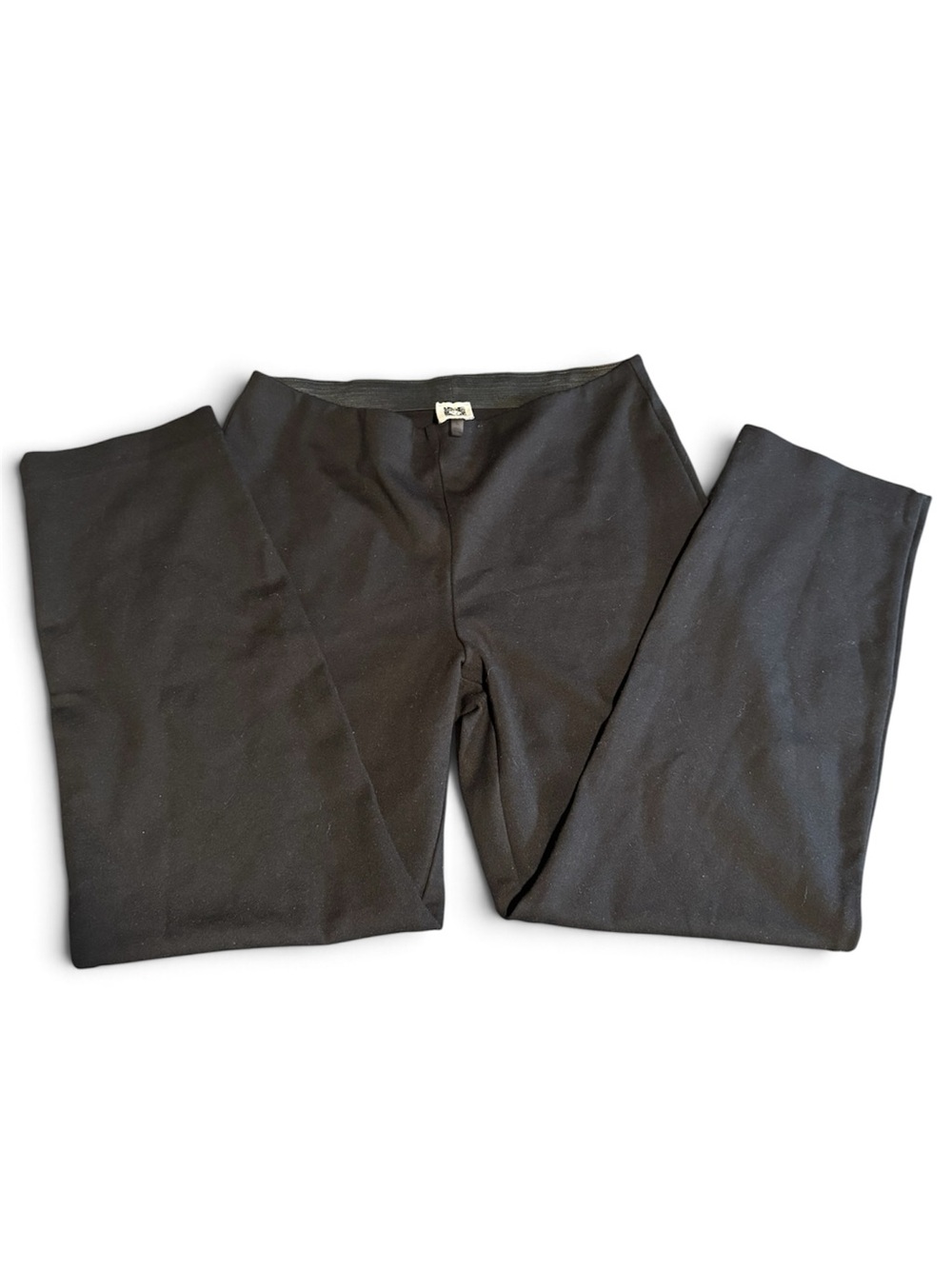 Anne Klein Womens Black Knit Jogger Pants